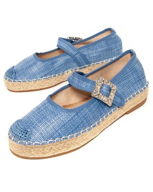 Montevita Wedge Sparto Mercespar Blue