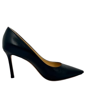 Jimmy Choo Romy 85 pumps in zwart leer