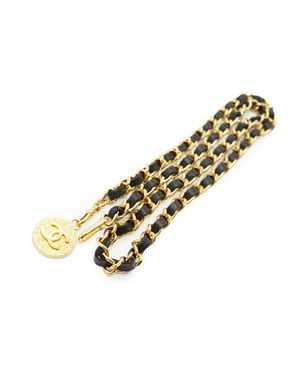 Chanel Vintage Metalen Riem CC