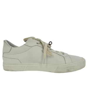 Hermès Day lage sneakers van wit kalfsleer