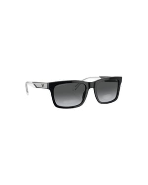 Emporio Armani Zonnebril Glanzend Zwart