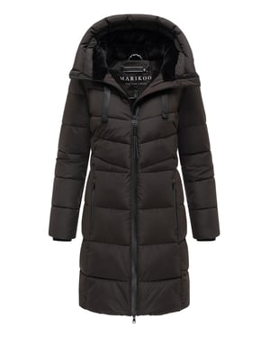 Marikoo Natsukoo dames winterjas – warm, teddyvoering & capuchon