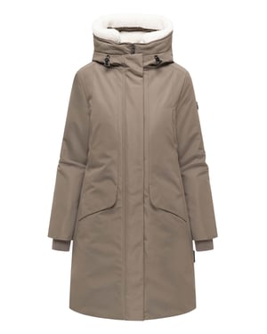 Navahoo dames winterparka Bibber-Beauty met teddyvoering