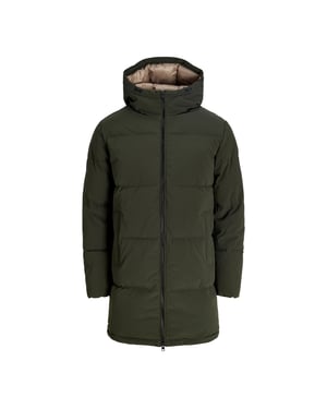 Jack & Jones Jas winter Surface Long Puffer Groen