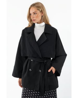 Dubbelzijdige Ceintuur Trenchcoat