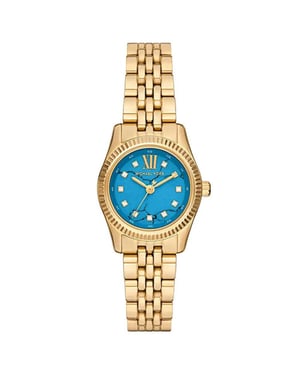 Michael Kors MK4813 Lexington Blauwe Wijzerplaat Dameshorloge