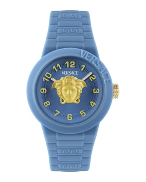 Versace V-pop Kind Horloge Blauw VE5S00126