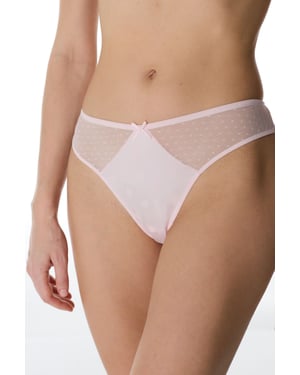Dot Satijn Braziliaanse String