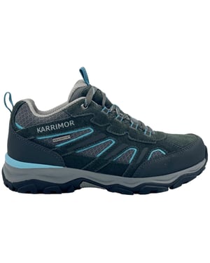 Karrimor Waterdichte wandelschoenen voor dames van het merk Mount (Grijs/Blauw)