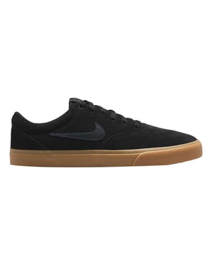 Nike Charge-skateschoenen met veters voor dames (Zwart)