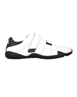 Lonsdale Leren sportschoenen voor heren van Fulham (Wit, Marine)