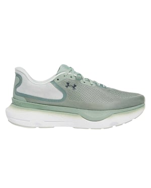 Under Armour Infinite Pro 2 sportschoenen met demping voor heren (Groen, Zwart)