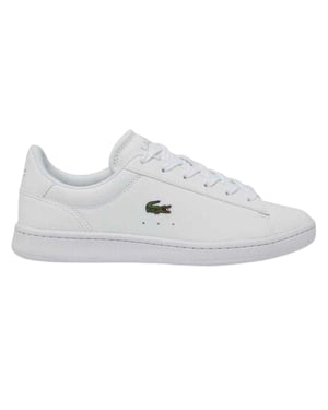 Lacoste Carnaby Pro leren sportschoenen voor kinderen (Wit)