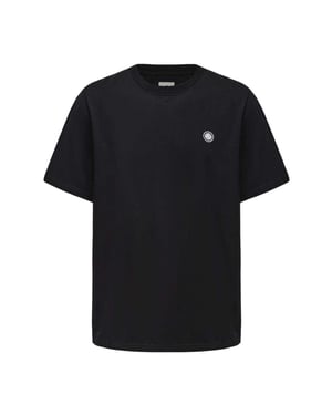 Pretty Green Heren Klein Logo Katoenen T-Shirt (Zwart)