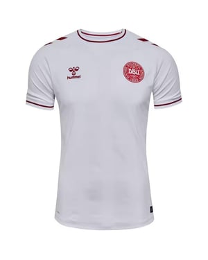 Hummel Heren 2025 Denemarken uittenue (Wit)