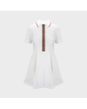 Burberry Keiley Polo Jurk - Wit