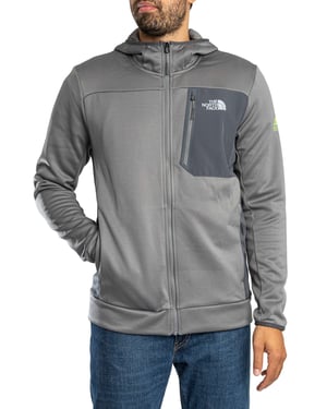 The North Face Jack Met Capuchon En Logo, Grijs