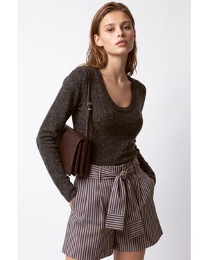 Dames Viscose Mix Kasjmier Trui