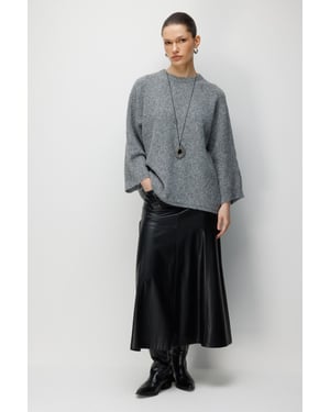 Dames Oversized Sweater met Ronde Hals