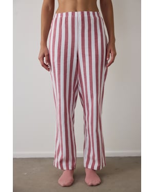 Goede Sfeer Gestreepte Pyjamabroek