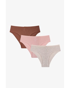 Angel Wing Pointel 3-Pack Hipster