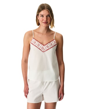 Off-White Prachtige Shorts Pyjama Set