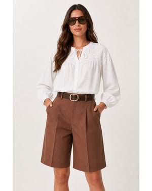 Vrouwen Katoenen Shorts