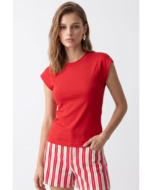 Dames Katoenen Blouse