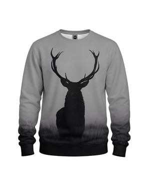 Sweatshirt met Allover-Print Wilde Hert Mr Gugu & Miss GO