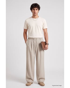 Heren Viscose Mix Broek