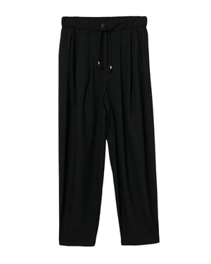 TRENDYOLMİLLA Dames Grijs Effen Carrotbroek Normale taille Broeken