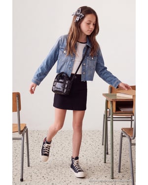 TRENDYOLKIDS Meisjes Zwart Effen Maxi Rokken