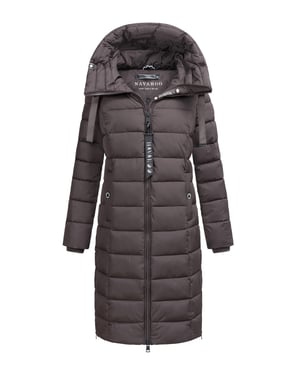 Navahoo Mondmädchen dames wintermantel met capuchon en fleecevoering