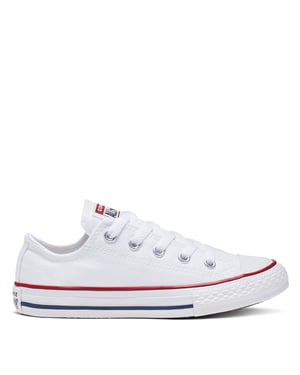 Converse Kinderen/Kinderen Chuck Canvas Laaggesneden Schoenen (Wit)