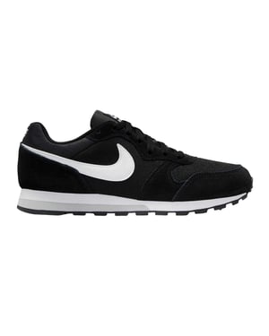 Nike MD Runner 2 platte sportschoenen voor dames (Zwart, Wit)