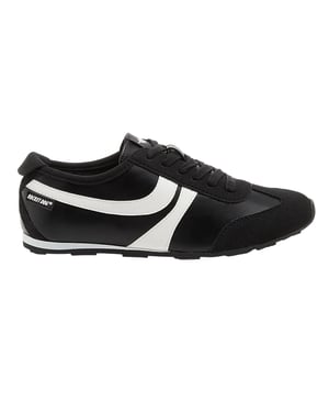 Rocket Dog Dames Destin PU Sneakers (Zwart/Wit)