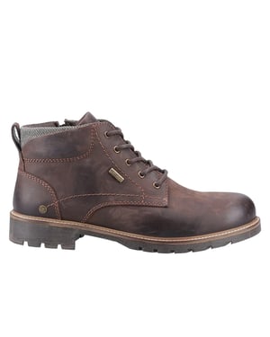 Cotswold Heren Moreton Leren Werklaarzen (Bruin)