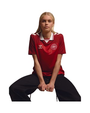 Hummel Dames-thuisshirt van Denemarken (Rood)