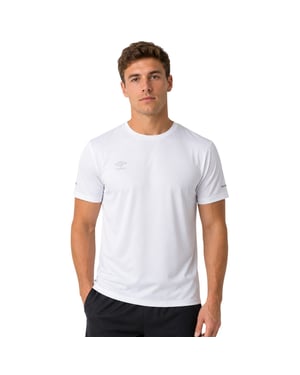 Umbro Sportief T-shirt met ronde hals voor heren (Wit)