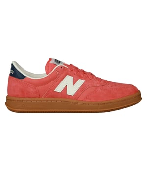 New Balance T500 suède sportschoenen voor heren (Rood)