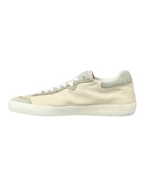 Diesel Heren S-Leroji leren sportschoenen (Antiek Wit)