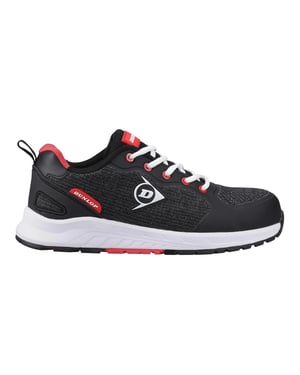 Dunlop Heren T-Max Logo Veiligheidsschoenen (Zwart/Rood)