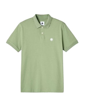 Pretty Green Heren Regular Poloshirt met Korte Mouwen (Lichtgroen)