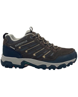 Karrimor Waterdichte lage wandelschoenen van suède voor heren, model Mount (Bruin)