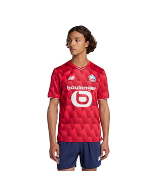 New Balance Herenvoetbalshirt Lille 25/26 (thuiswedstrijd) (Rood)