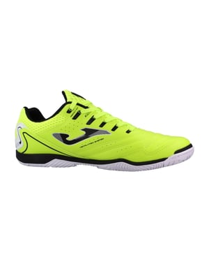 Joma Maxima-zaalvoetbalschoenen voor heren met verstevigde neus (Fluorescerend Geel/Zwart)