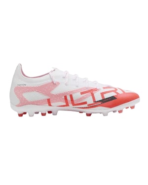 Puma Heren Ultra 5 Pro Stevige Grond Voetbalschoenen (Poema Wit)