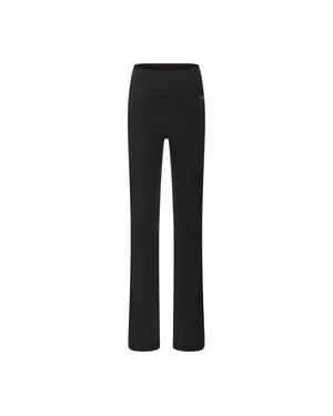 USA Pro Legging met logo en uitlopende pijpen voor meisjes (Zwart)