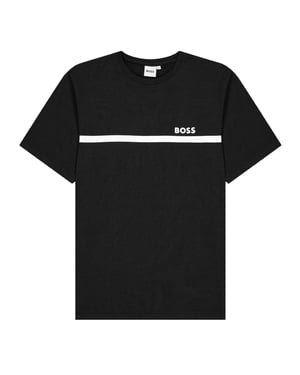 Boss Kinderen/Kinderen Normaal T-Shirt (Zwart)