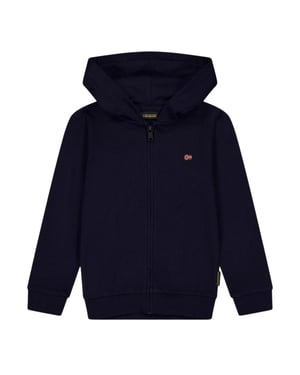 Napapijri Kinder/Kids Volledige Rits Hoodie (Marineblauw)